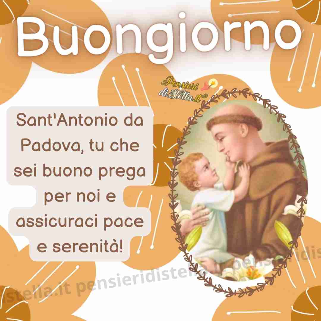 Buongiorno Sant Antonio da Padova